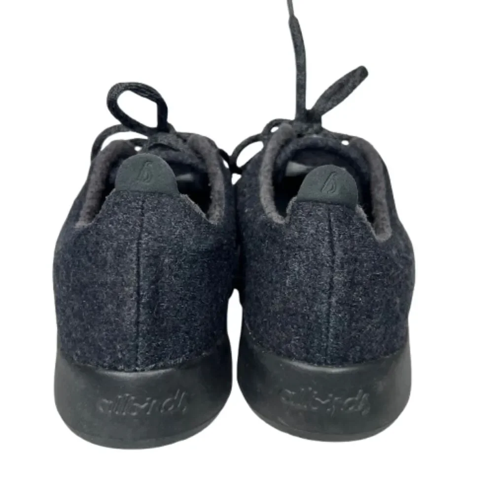 Allbirds Wool Runners Women’s Black Charcoal Merino Sneakers Size 9